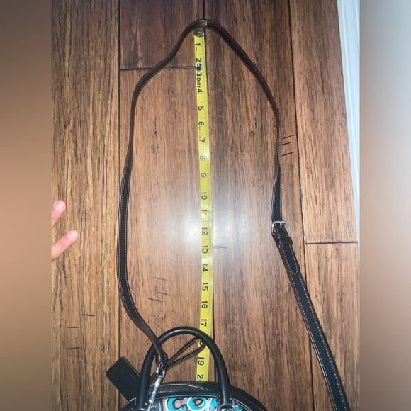 Rare🔥Coach X Mint + Serf Sydney Satchel In Signature Canvas CM095 graffiti bag - Picture 4 of 16